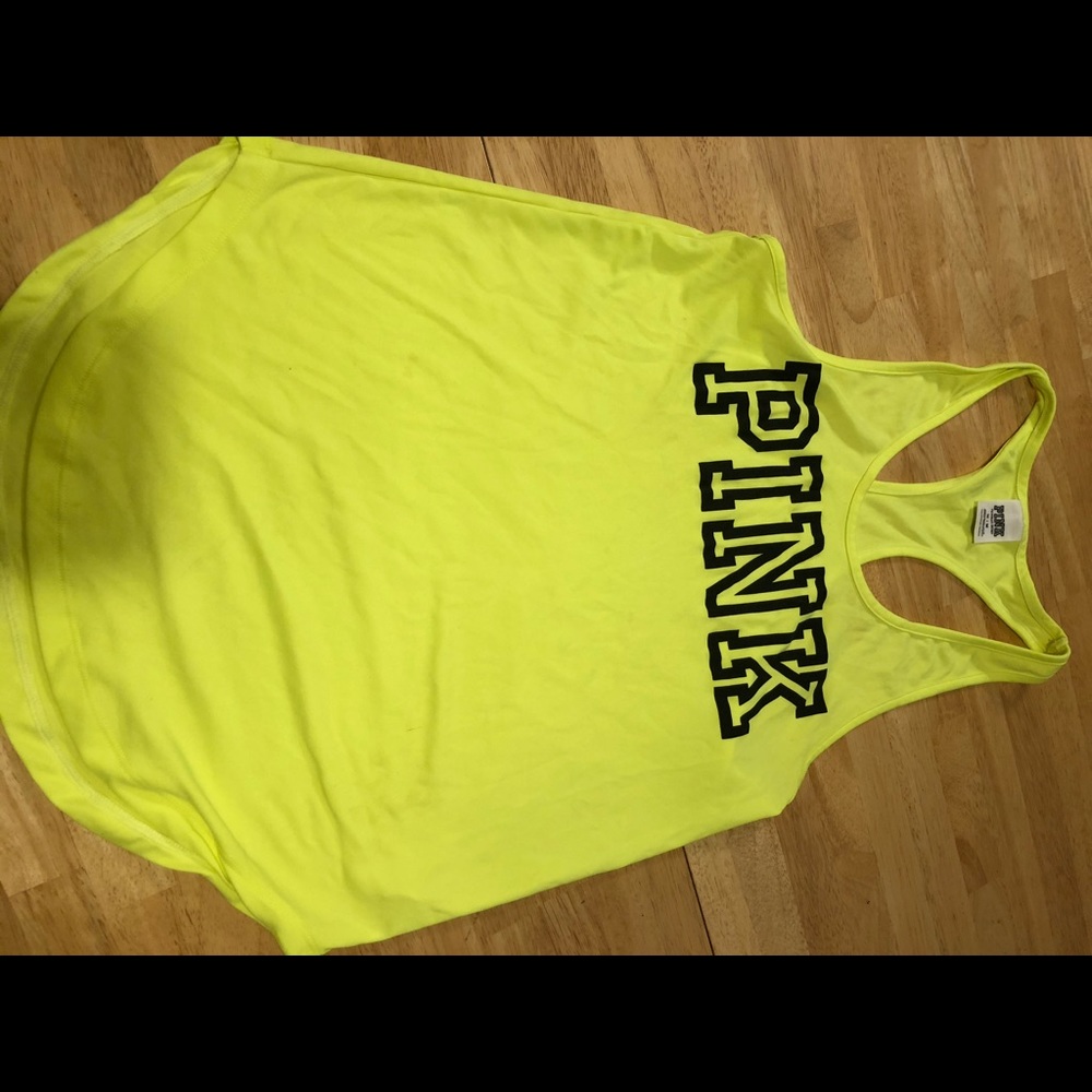PINK neon tank